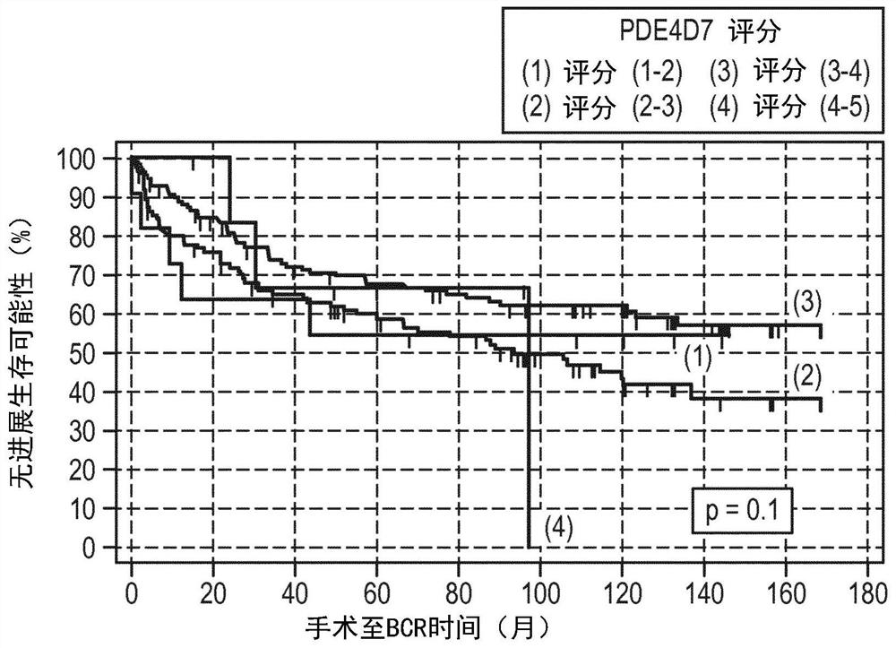 Post-surgical risk stratification based on pde4d variant expression, selected according to tmprss2-erg fusion status, and post-surgical clinical variables