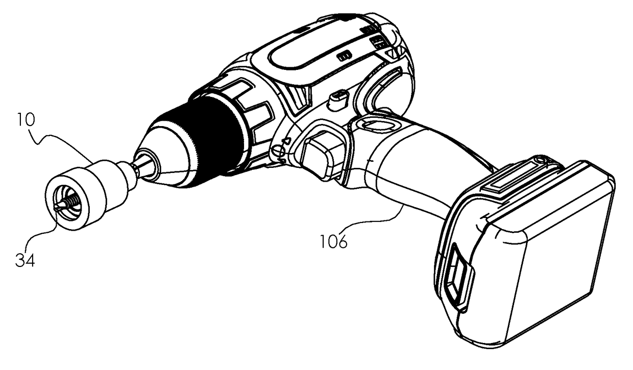 Device and method for fastener element retention and installation