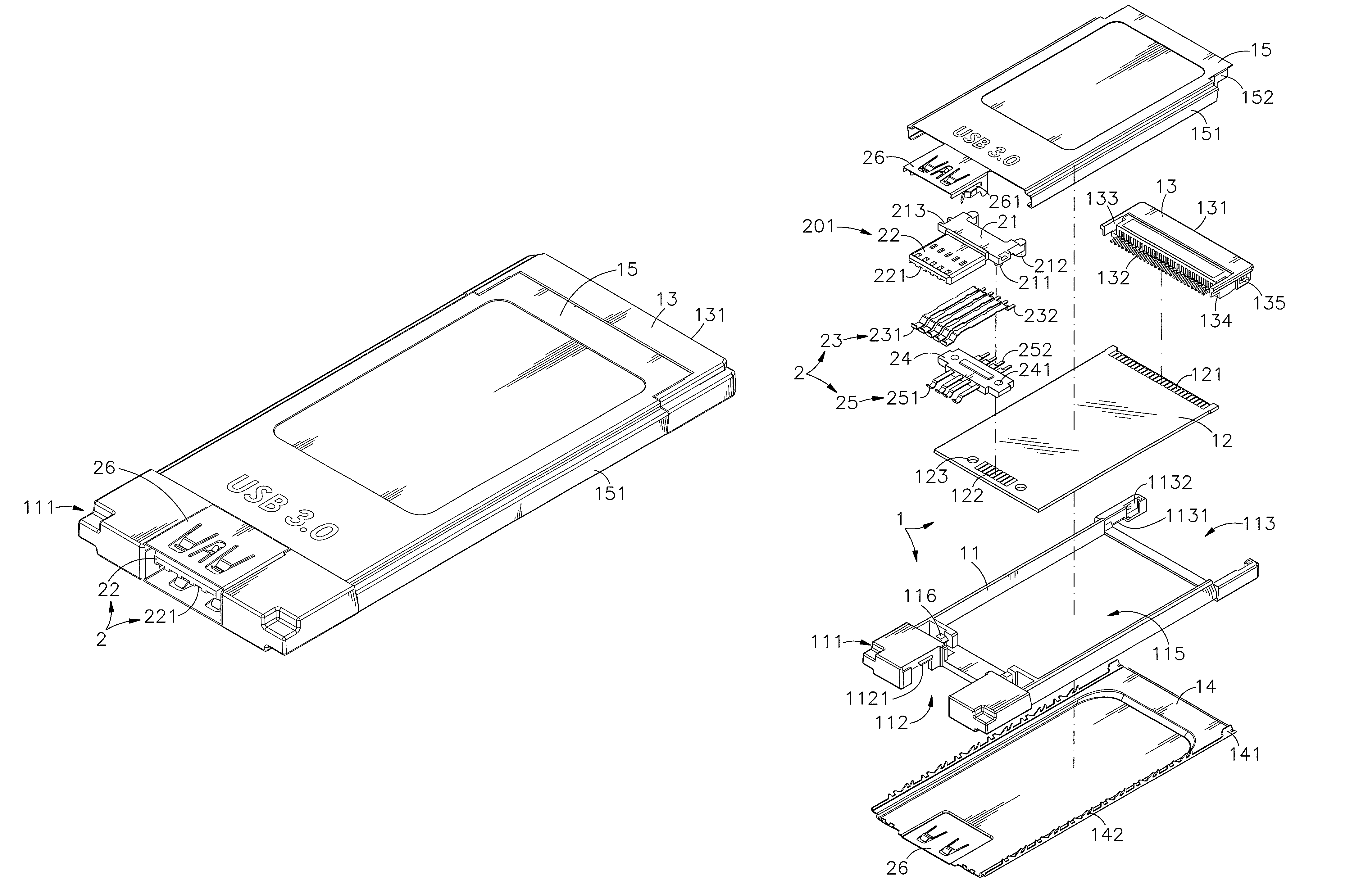 USB based expresscard device