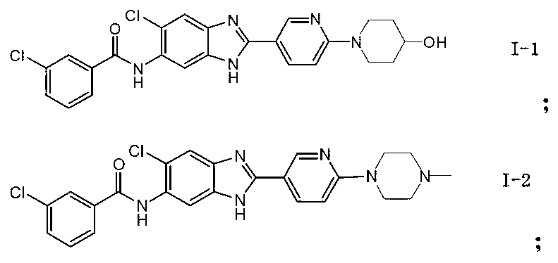 Benzimidazole amide compound as well as preparation method and application thereof