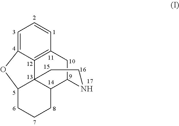 Methods of Producing Stabilized Solid Dosage Pharmaceutical Compositions Containing Morphinans