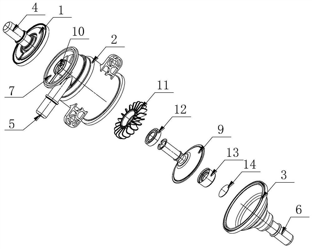 A fuel vapor liquefaction recovery device and its fuel evaporation discharge system