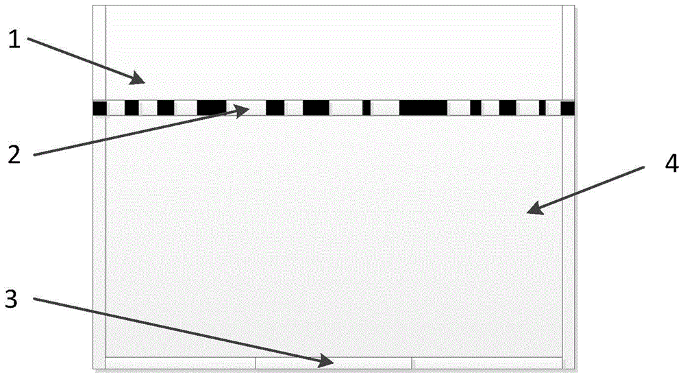 Multi-direction space energy particle detection device by using grid regulation