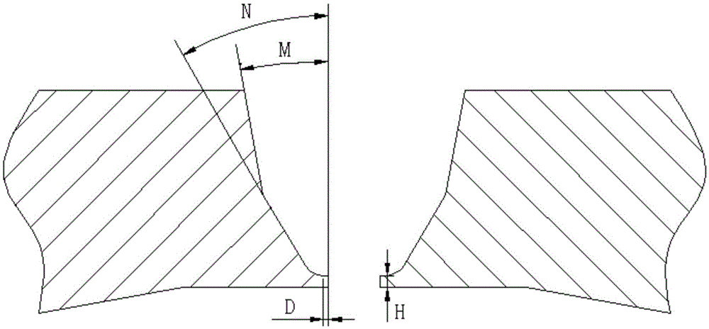 Method for welding main steam or main water supply pipeline of nuclear island in nuclear power plant