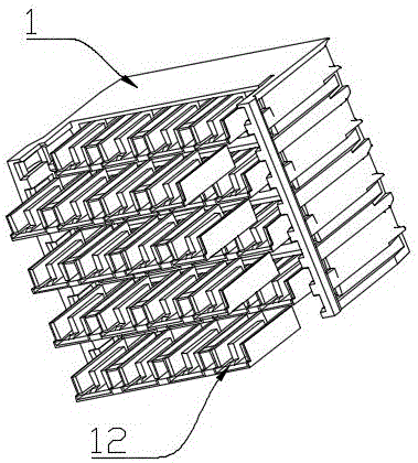 Difference connector and shell component thereof