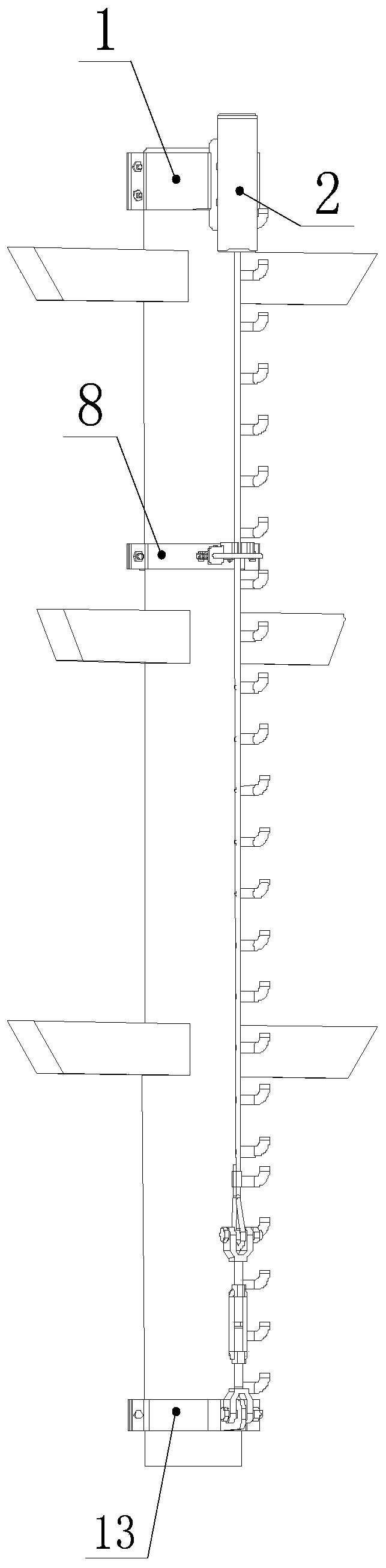 High-altitude operation safety cable guide assembly and high-altitude operation safety cable guide system using cable guide assembly