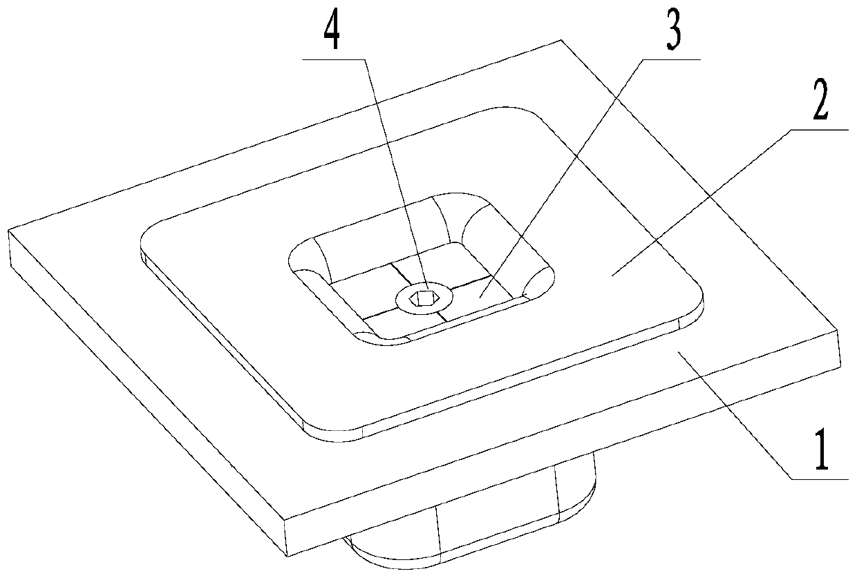 Composite material small pit forming and pressurizing device and pressurizing method