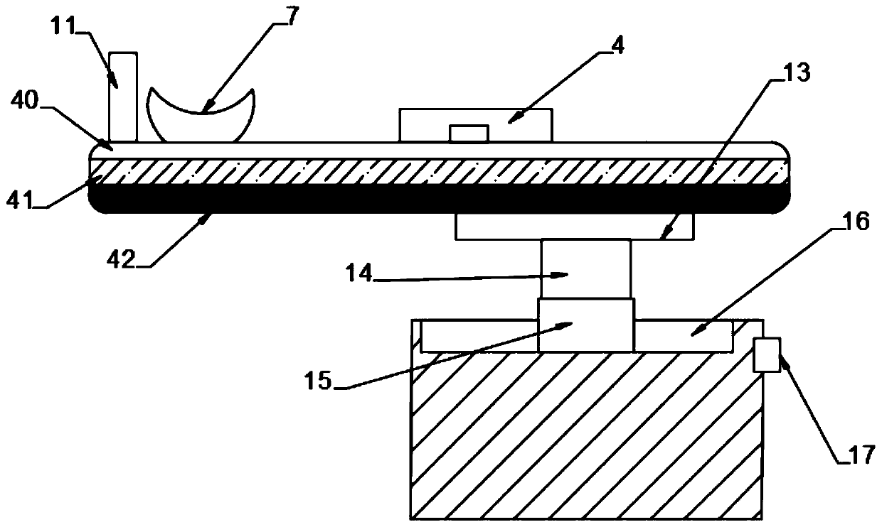 Positioning guidance device in radiotherapy process and application method thereof