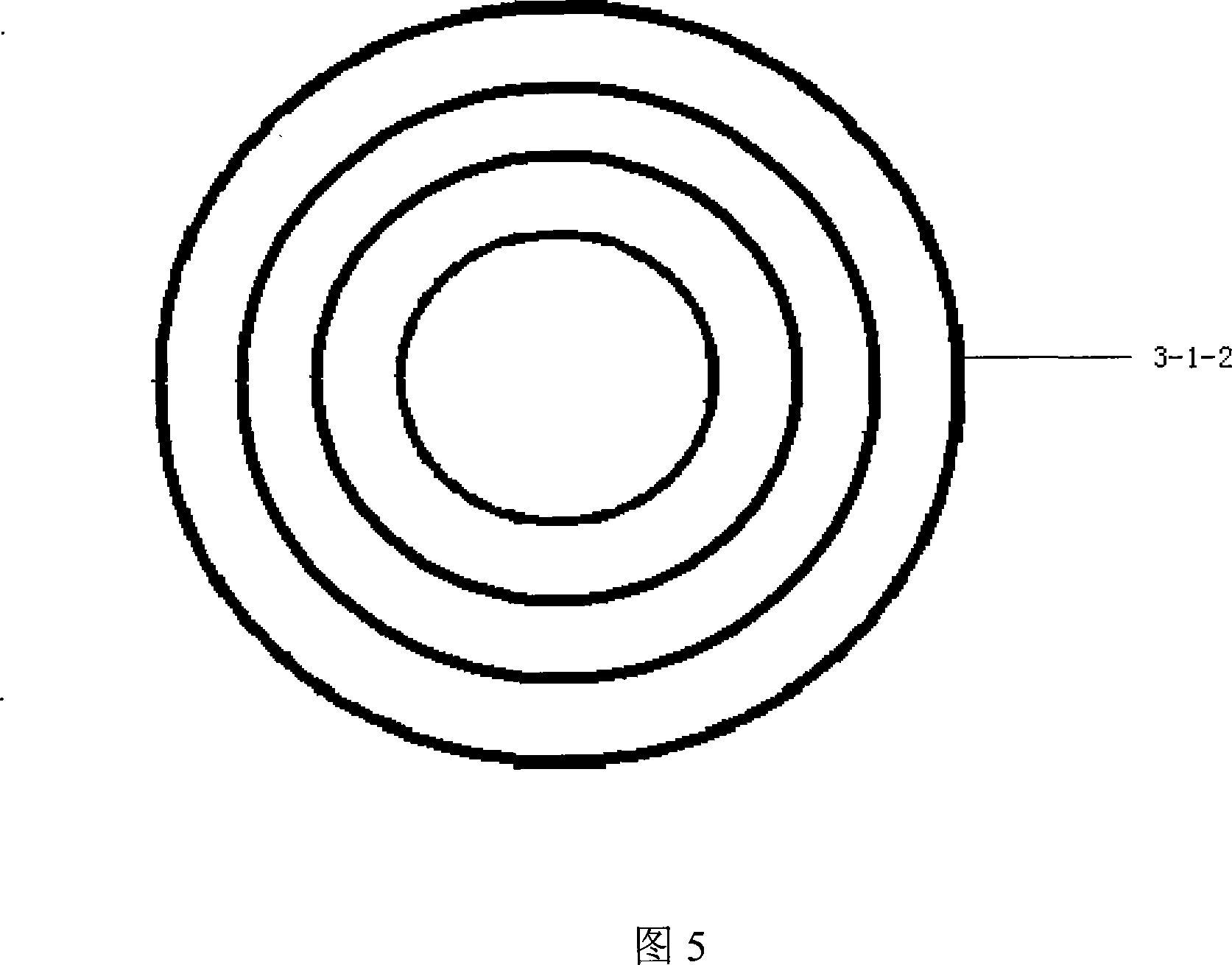 Hypergravity purifying method for ammonia nitrogen sewage and hypergravity machine used in the same