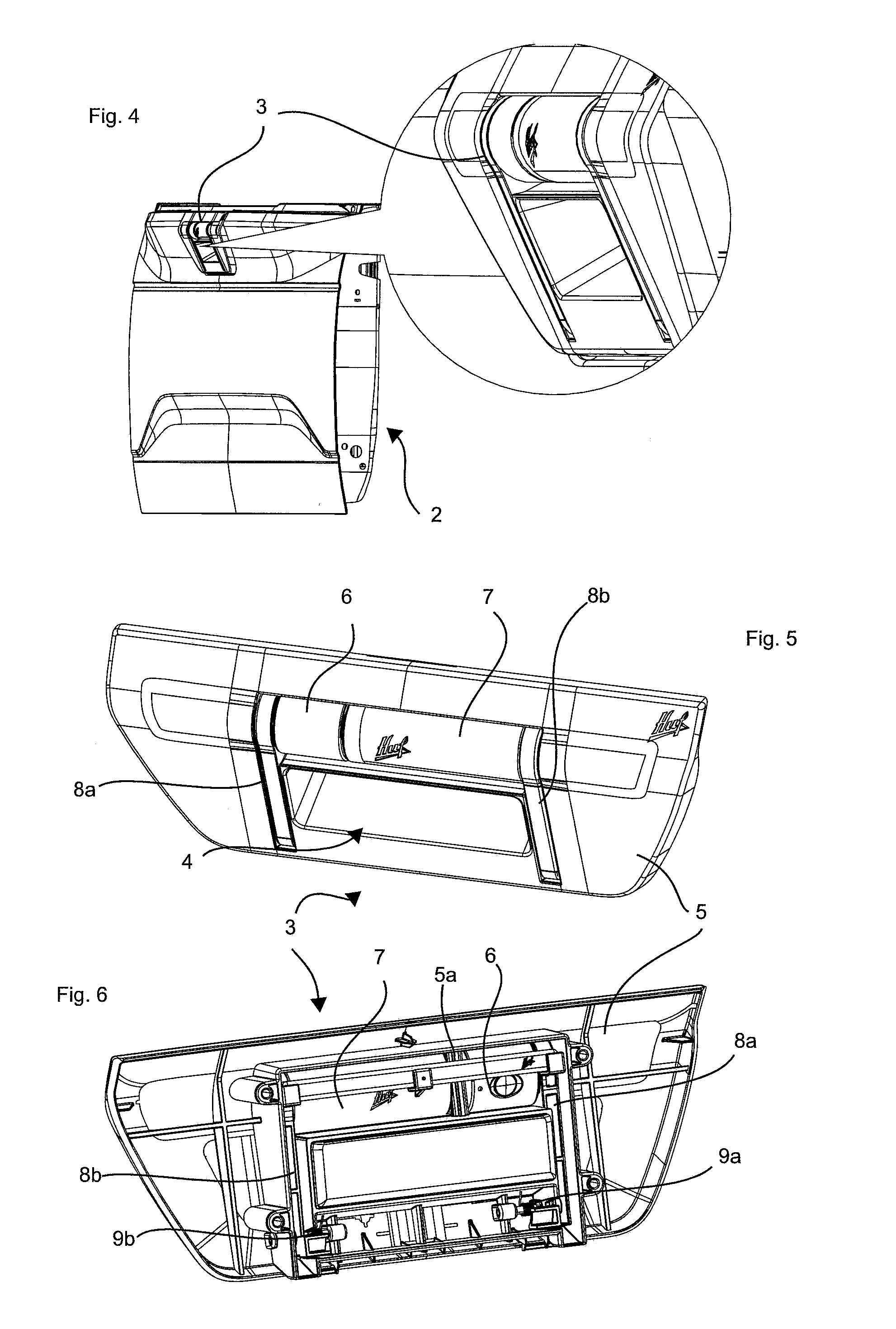 Rear view camera system for a motor vehicle