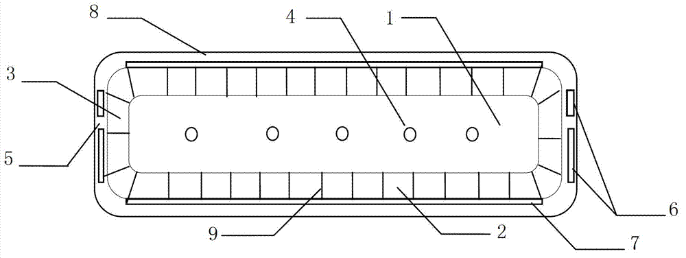 Strawberry seedling culture tray