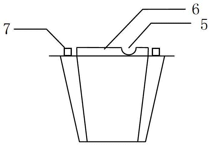 Strawberry seedling culture tray