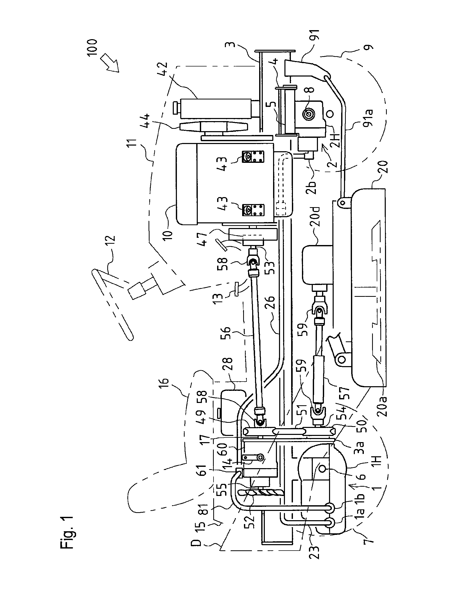 Hydraulic Drive Vehicle with Cooling System