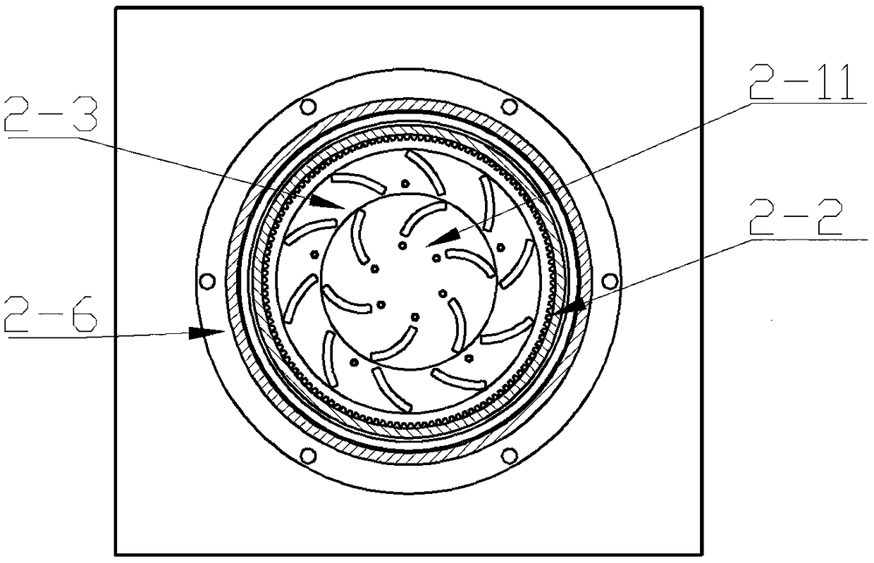 Servo-driven three-cutter mechanical shock high-speed grinder