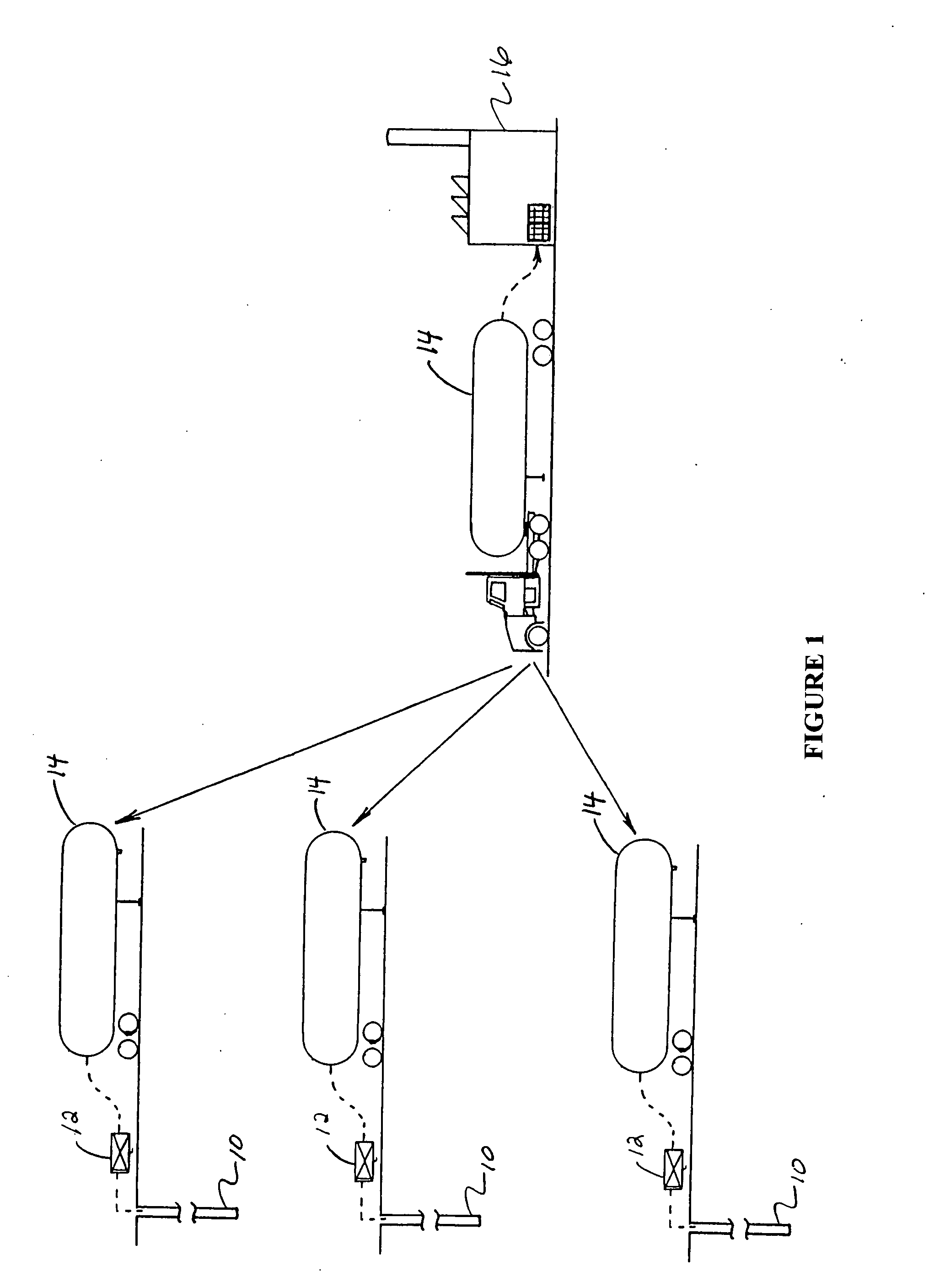 Method and apparatus for recovering and transporting methane gas