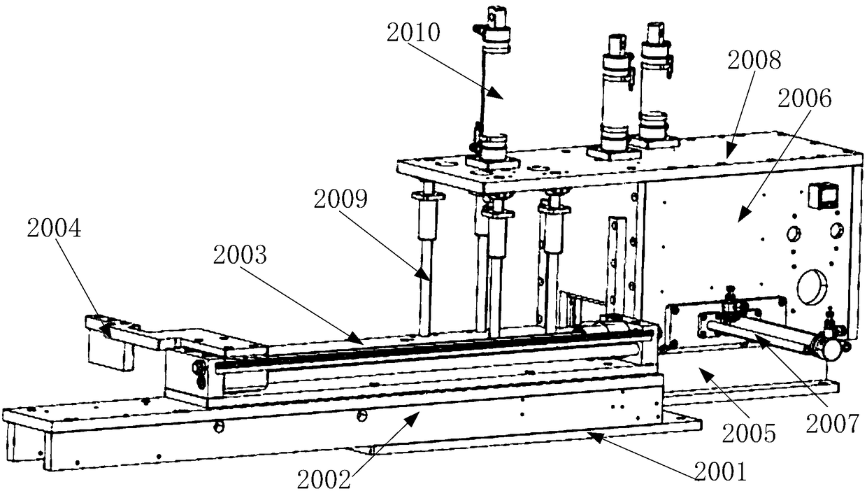 Automatic feeding mechanism of 3D hot bending machine