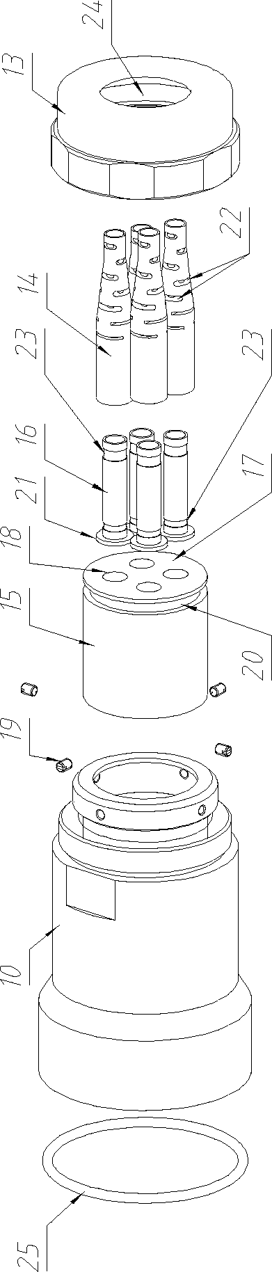 Tail accessory for optical fiber connector, optical fiber connector and optical cable assembly