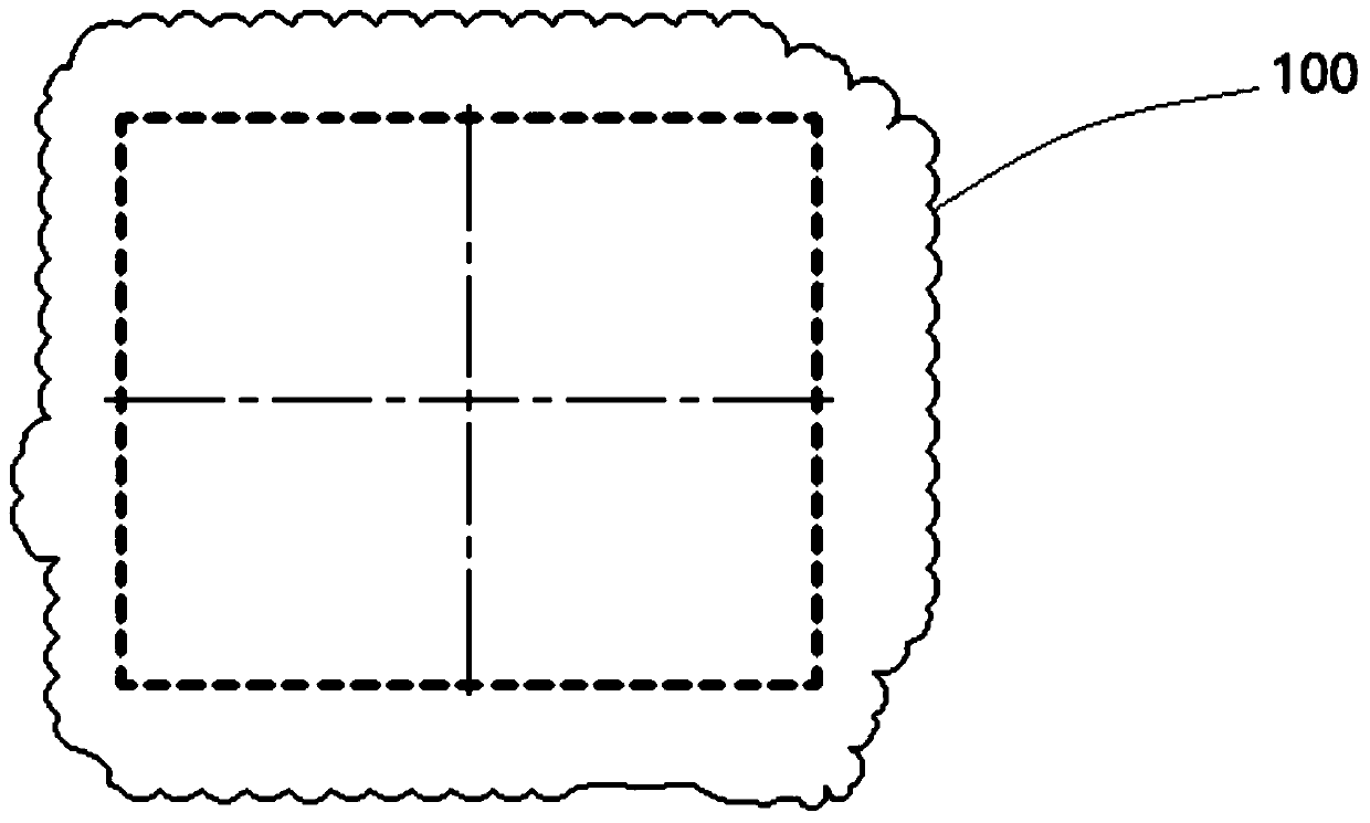 Construction method for excavating square piles through rotary excavating machine and square chiseling head combined