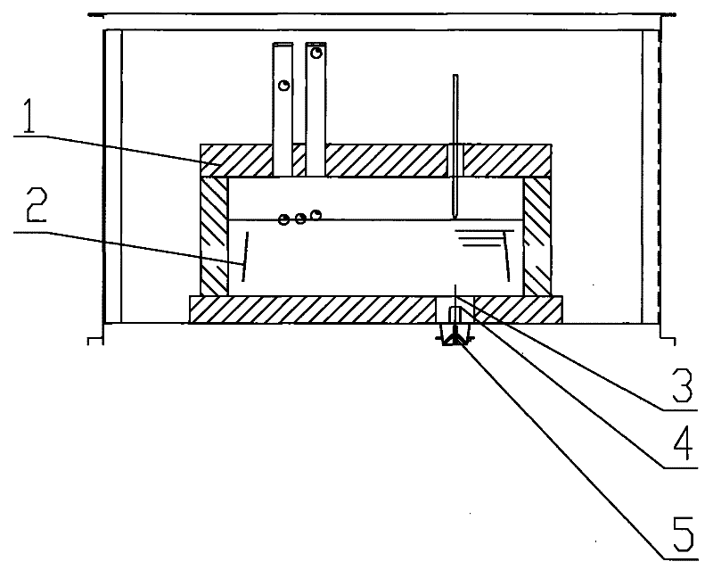 Crucible pot for manufacturing ultra-fine continuous glass fiber