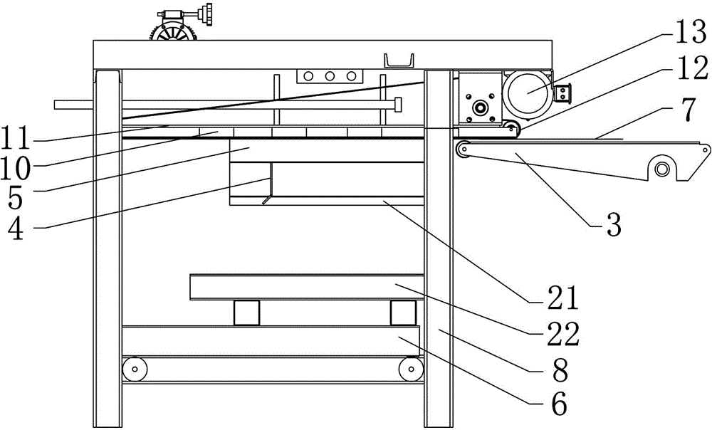 Magnetic belt type automatic plate stacker