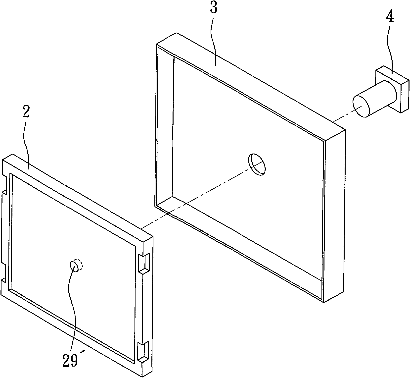 Direct-vision image acquisition system for video signals