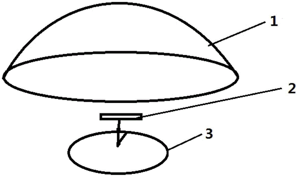 Passive mass flux measurement method and measuring instrument