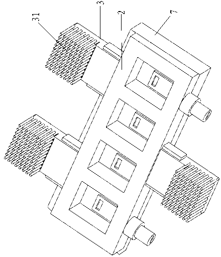 Photovoltaic power generation component junction box