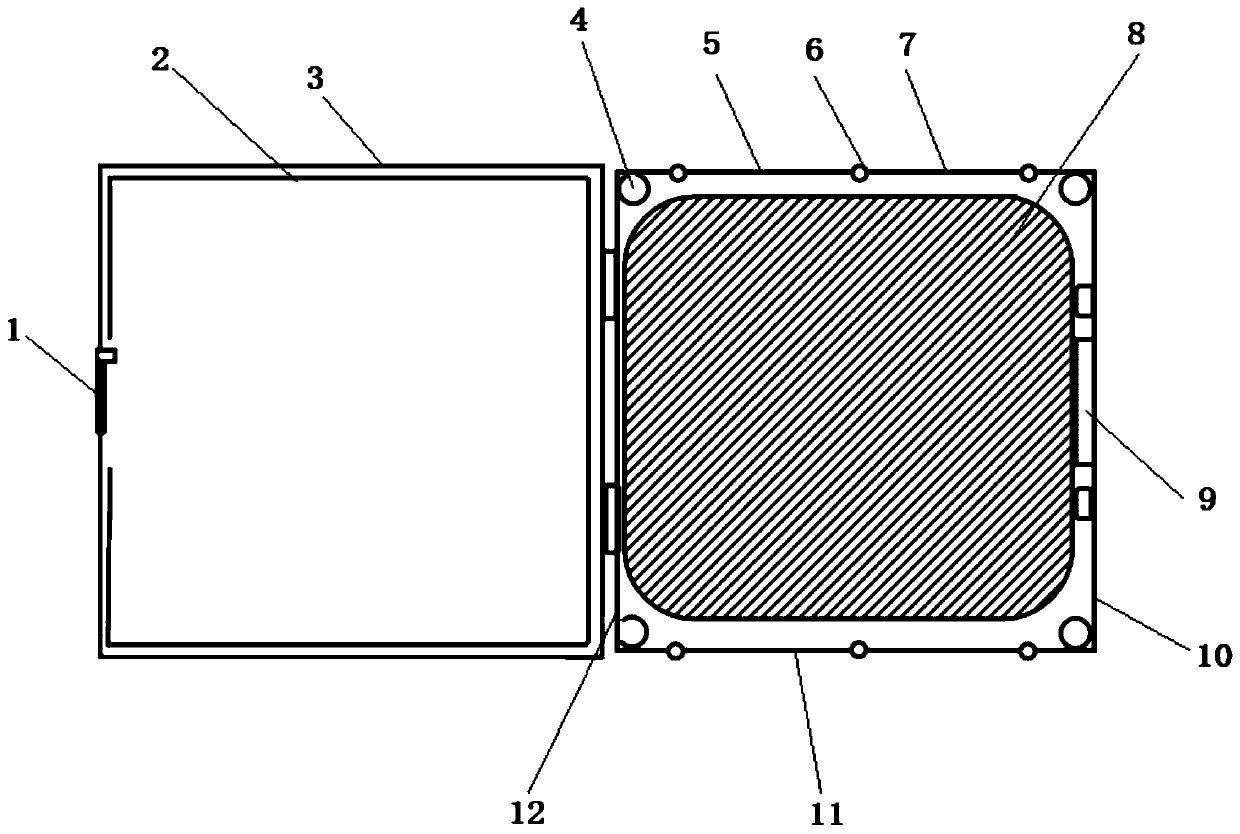 Foldable Internet of Things cycle use box and use method thereof