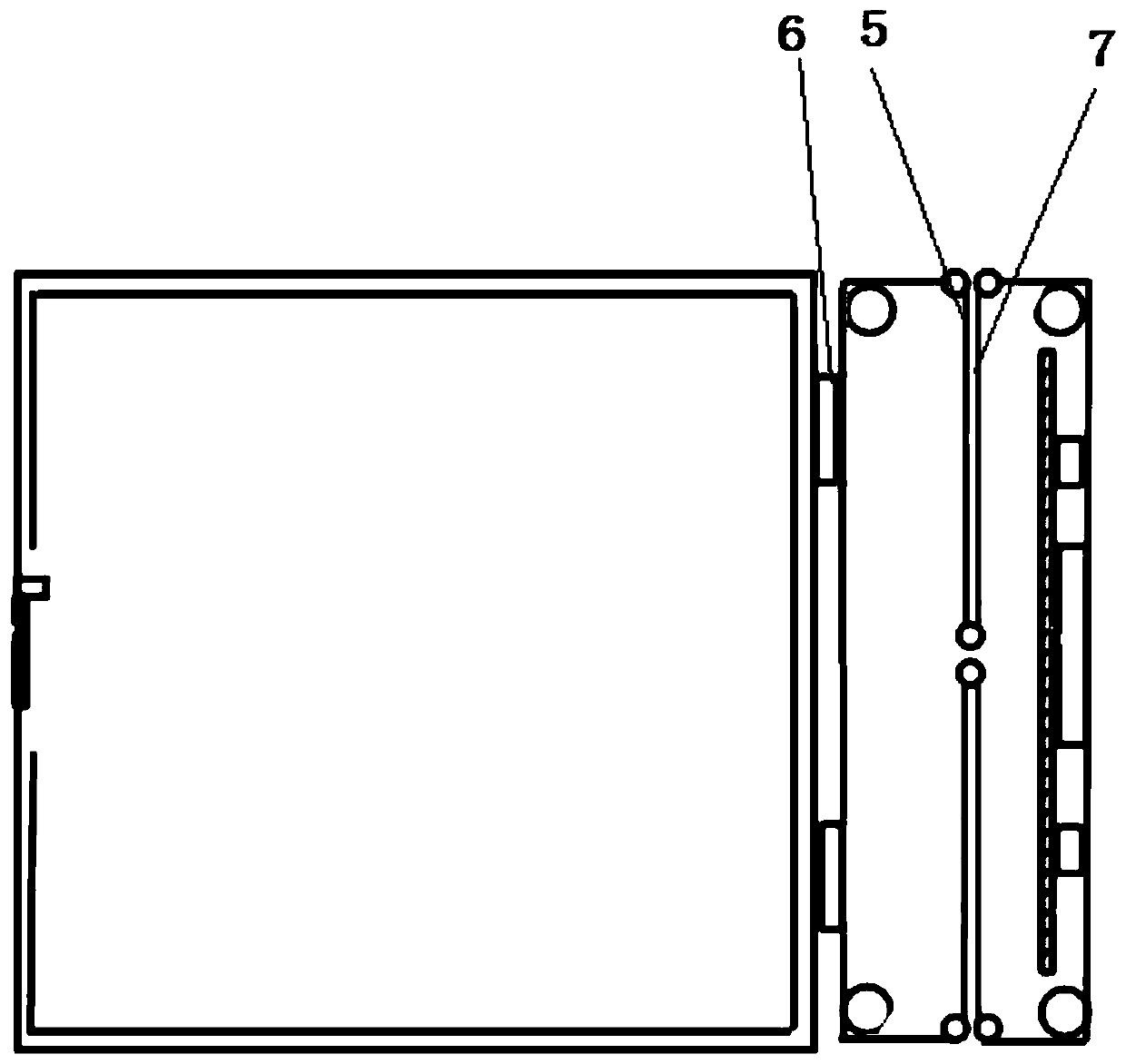 Foldable Internet of Things cycle use box and use method thereof