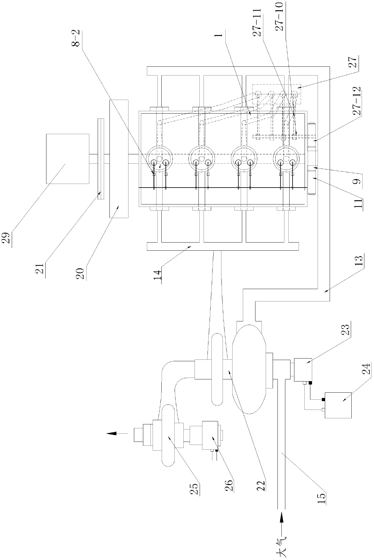 Aerodynamic engine assembly