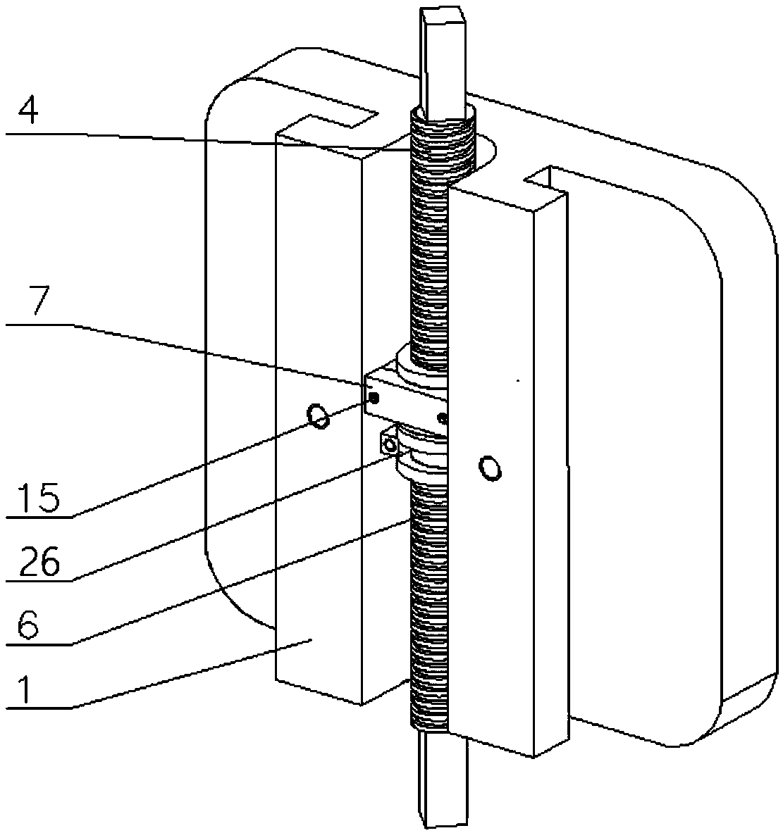 Adjustable fixture based on blade root inclined surface positioning