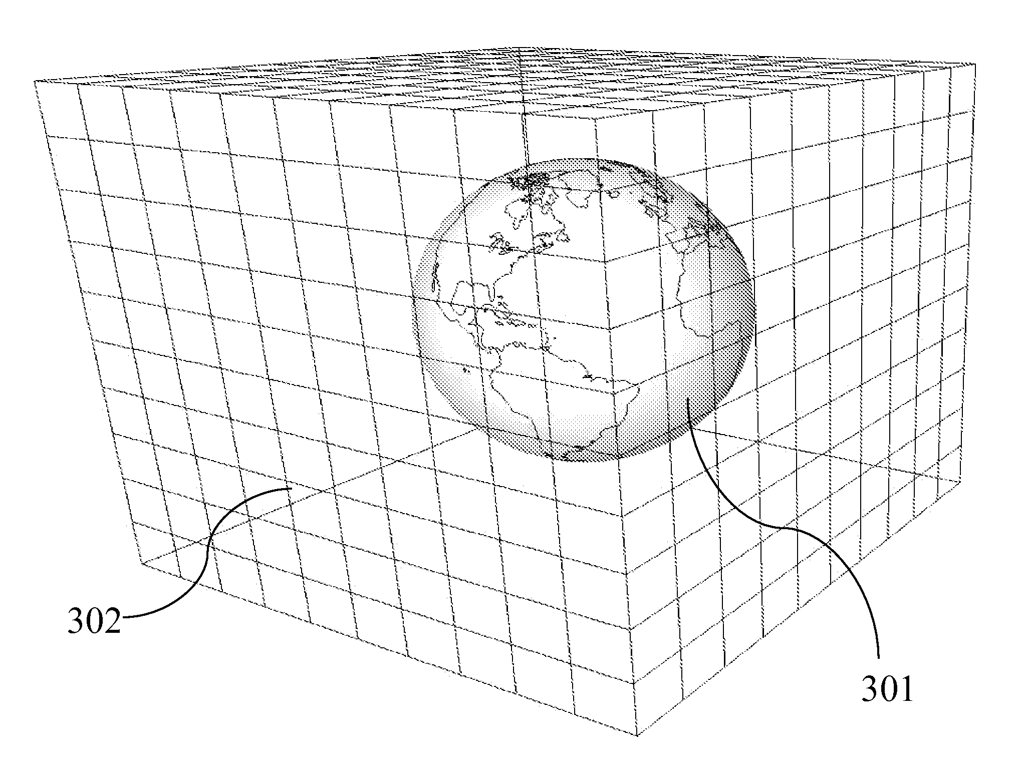 Method and system for implementing navigation using bounded geograhic regions