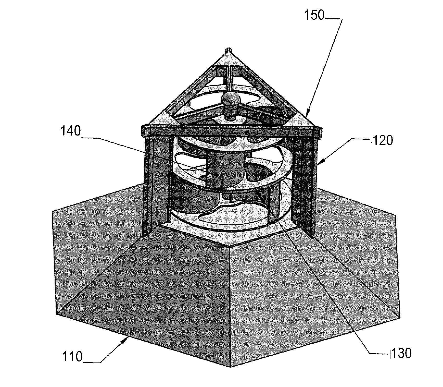 Vertical axis wind turbine