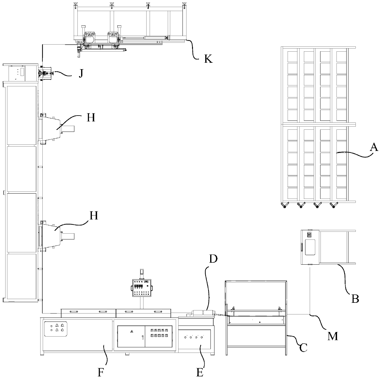 Production method and matched production line of fiber reinforced composite ribbon