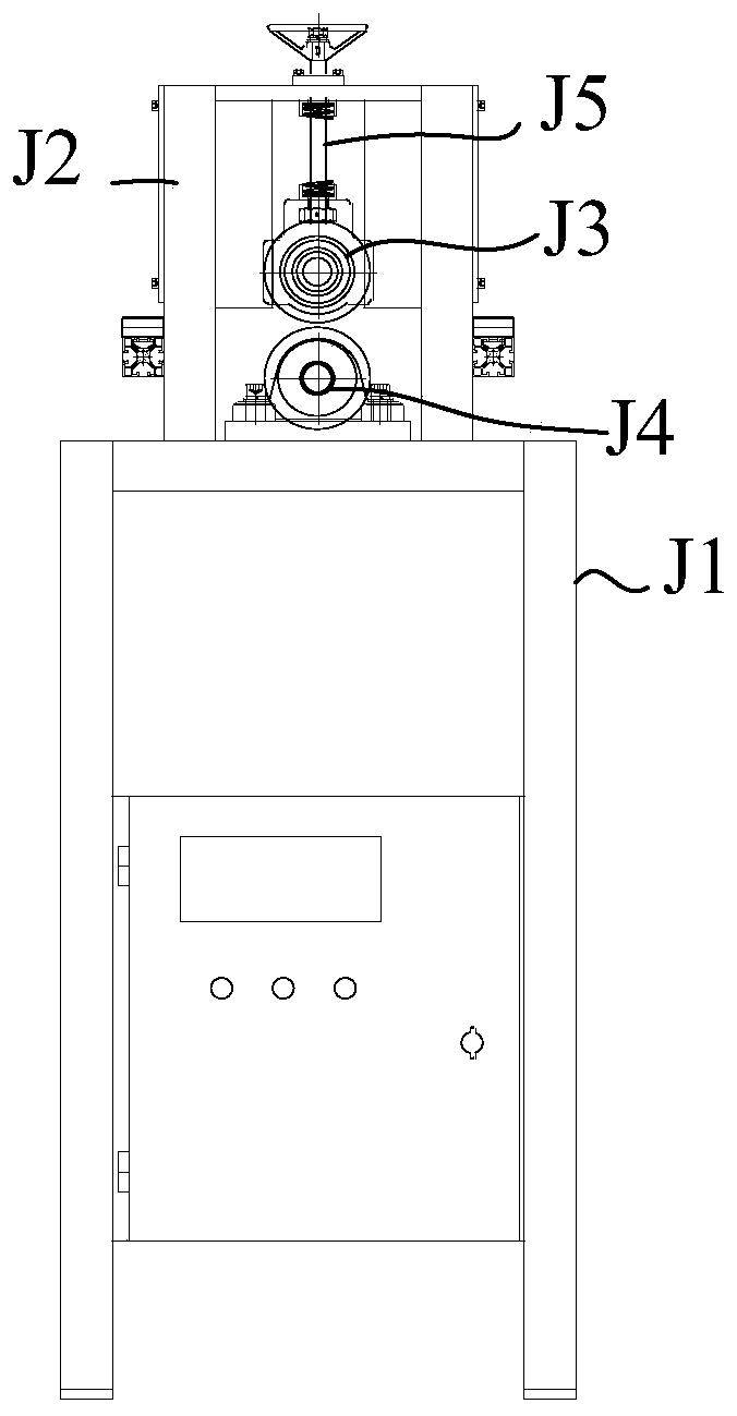 Production method and matched production line of fiber reinforced composite ribbon