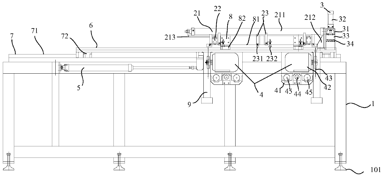 Production method and matched production line of fiber reinforced composite ribbon