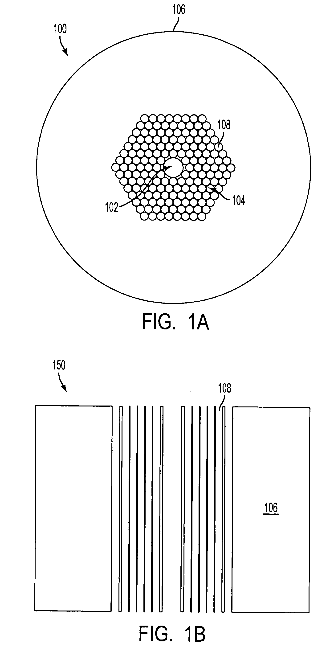 Optical fiber clad-protective terminations