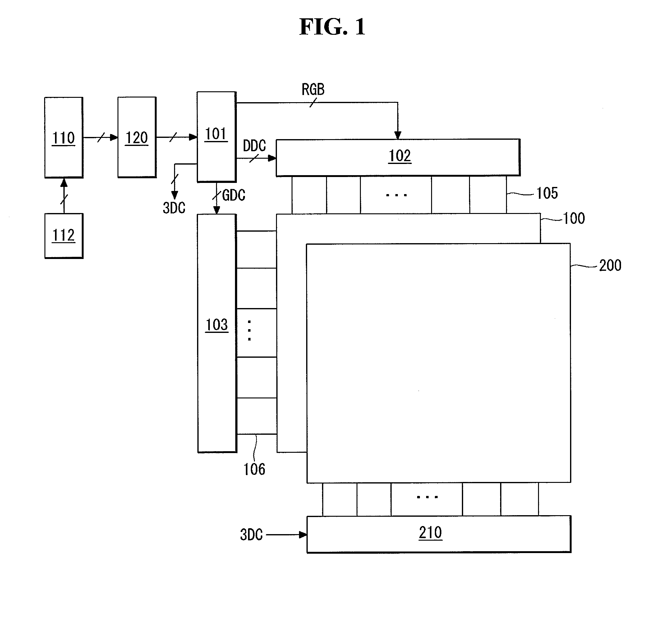 Autostereoscopic image display and method for driving the same