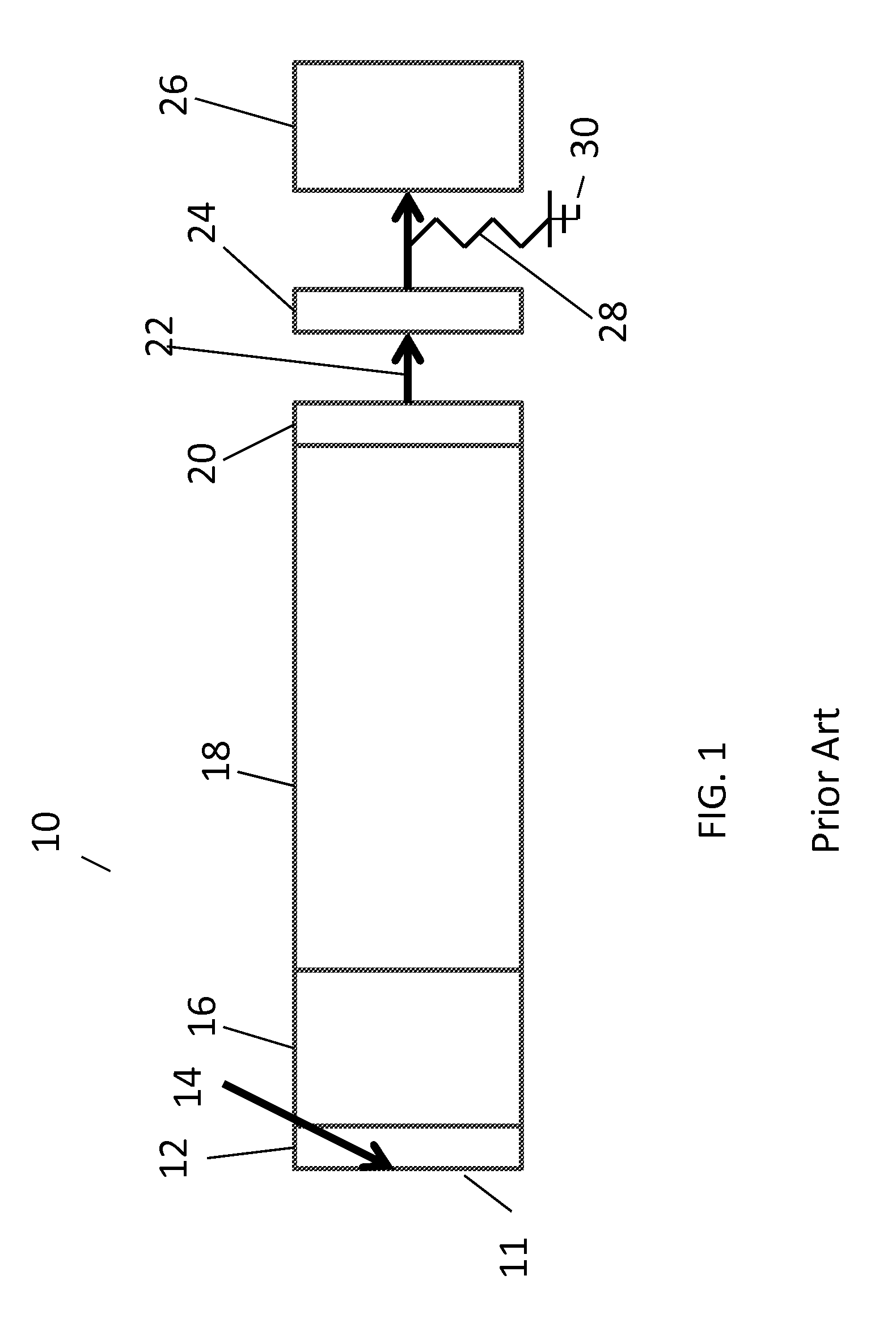 Time-of-flight mass spectrometer with ion source and ion detector electrically connected