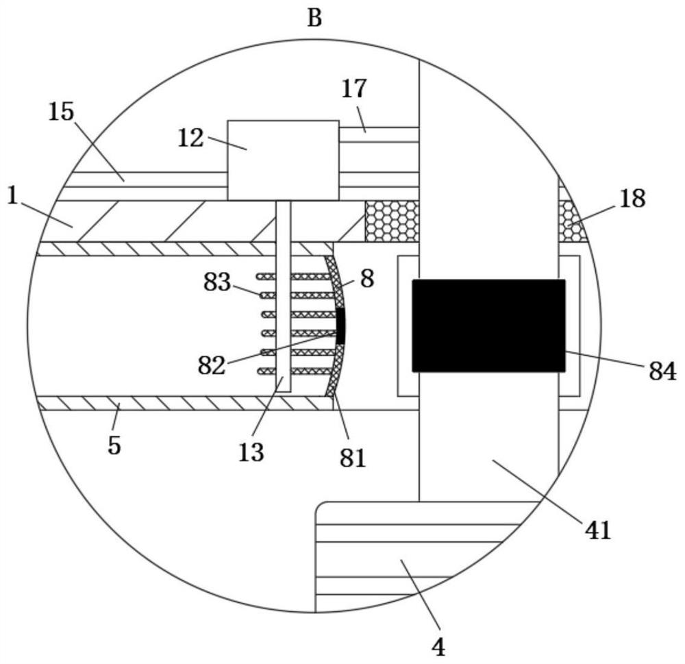 Self-leveling type water conservancy sprinkling irrigation device