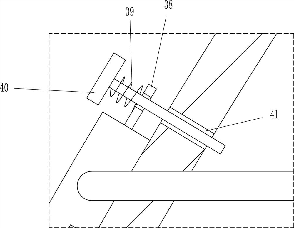 A device for shaking off snow from garden landscape trees