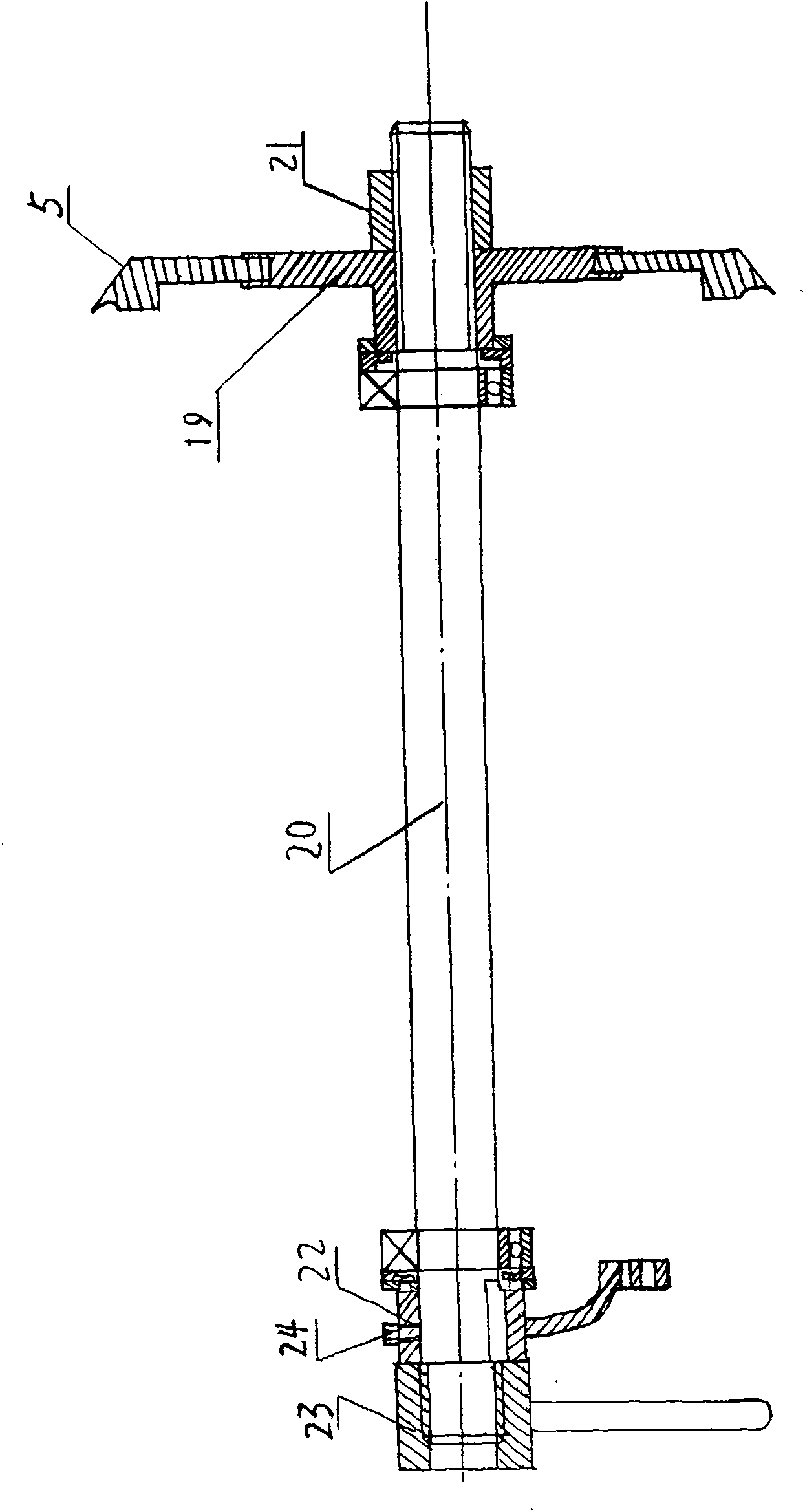 Paper barrel opening edge reeling machine