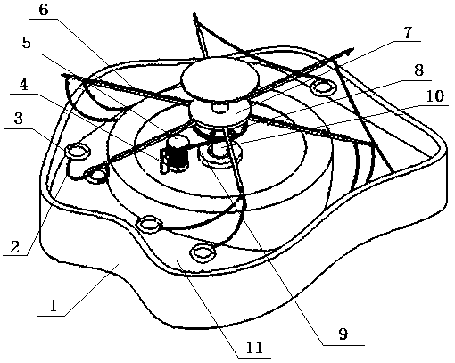 Multi-turn elastic roller coaster and installation method