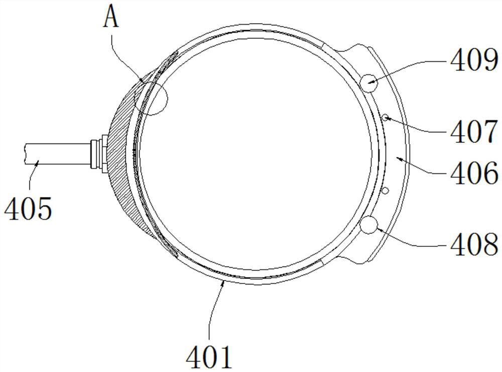 Silicon wafer processing fragmentation device and fragmentation method thereof