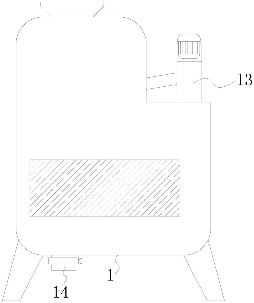 Environmental-friendly building waste treatment device for decoration construction