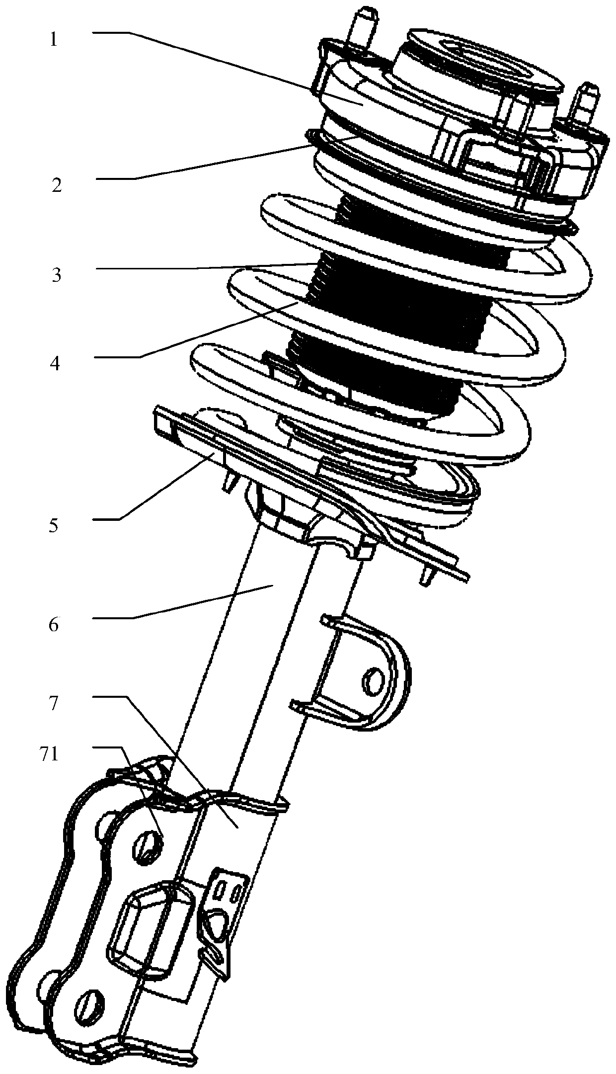 Shock absorber capable of adjusting height of vehicle body