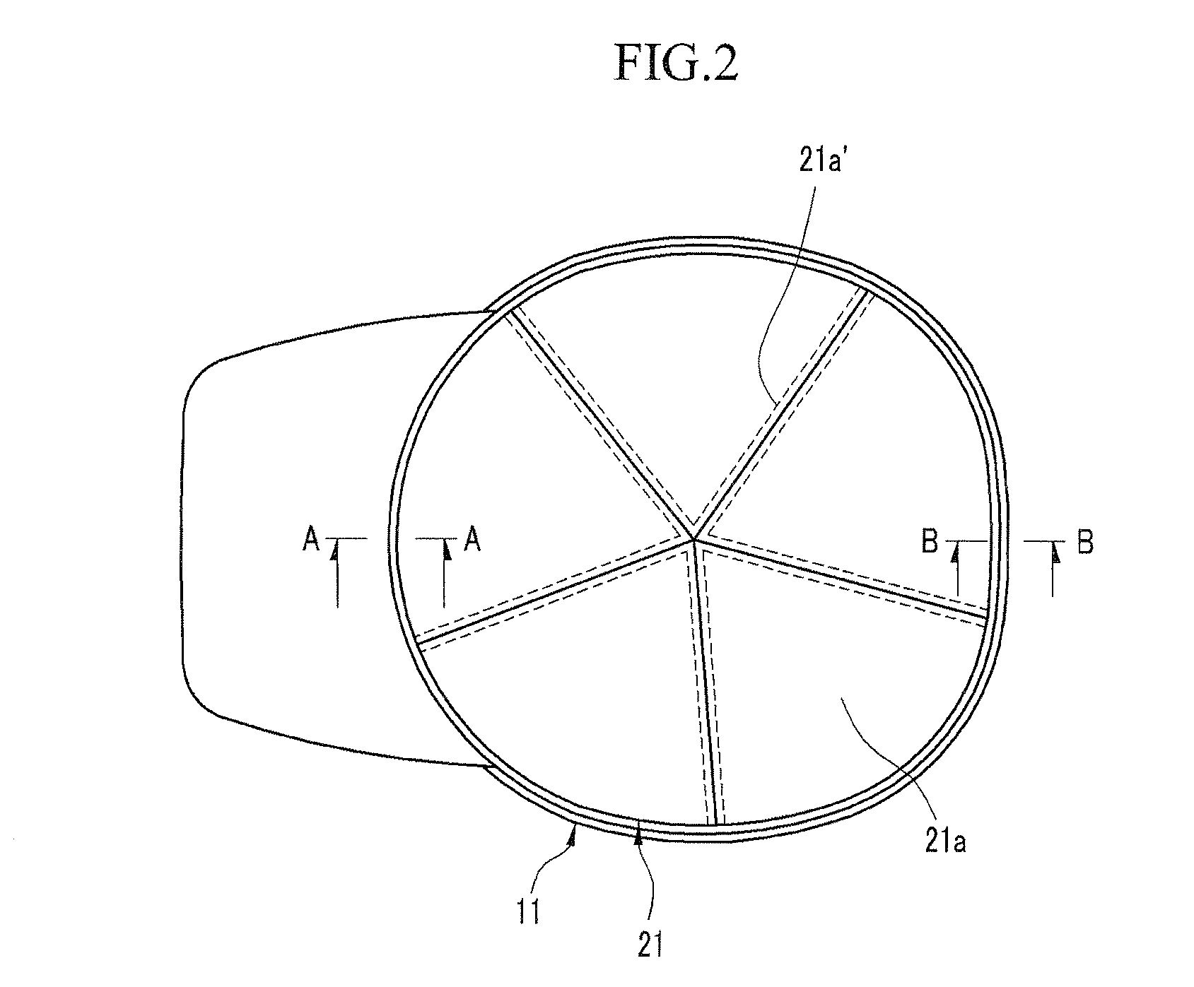 Double-structure headwear and manufacturing method thereof