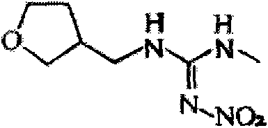 Composite pesticidal composition containing dinotefuran and abamectin and application thereof