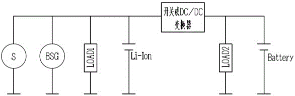 Vehicle deceleration energy recovery system and corresponding vehicle