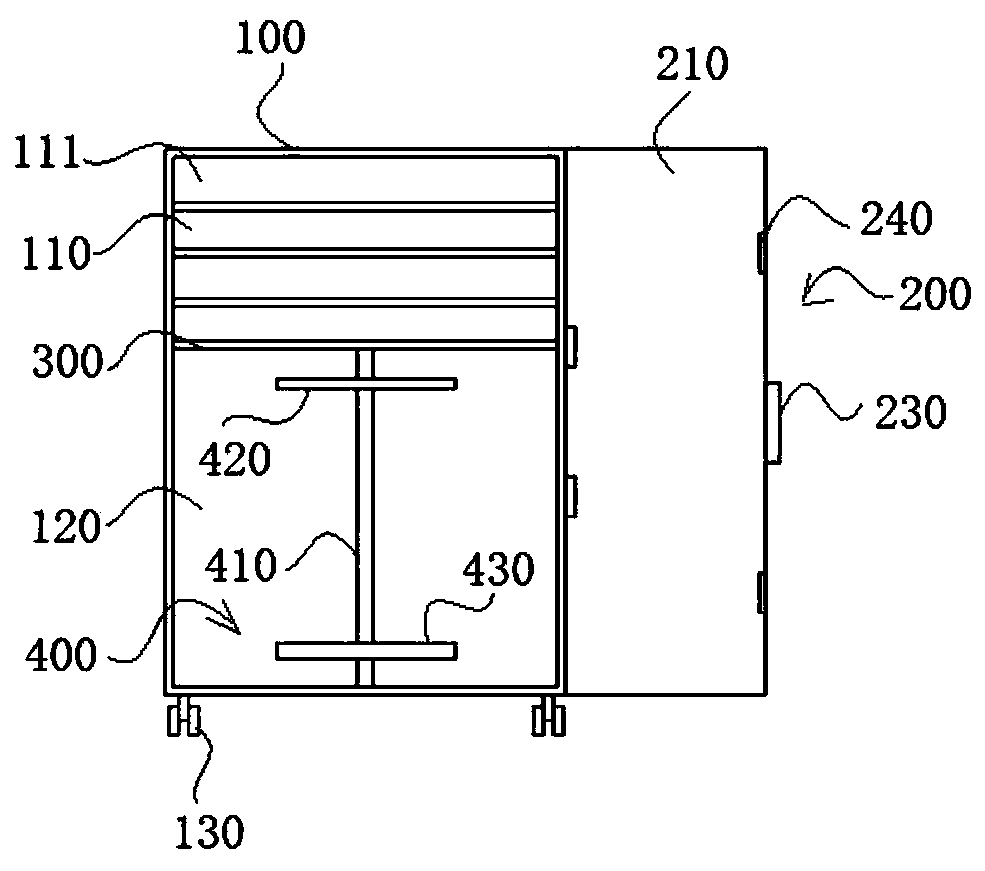 Intelligent sterilization device for fire protection